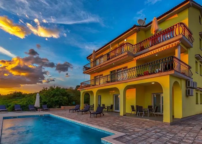 Luxury Apartments Kostrena With Pool 2
